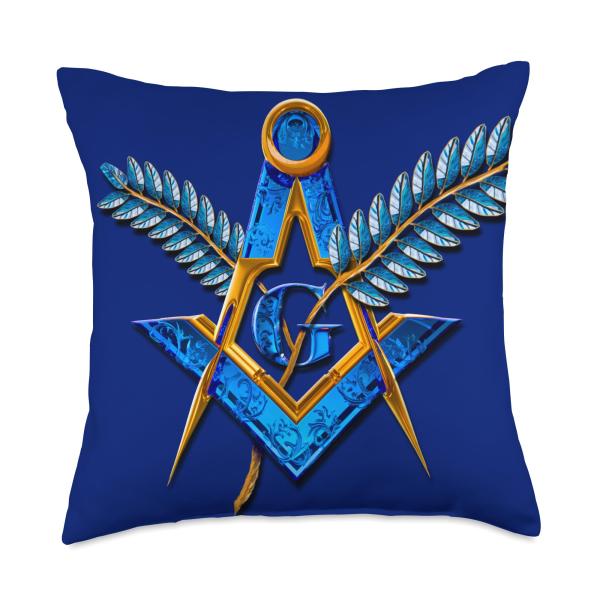 Masonic_symbol with"acacia_braches, Death_is not m...
