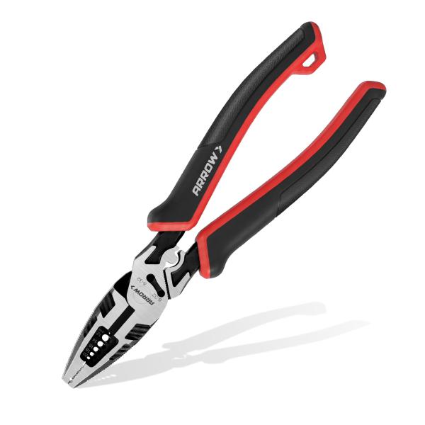 ARROW 6-in-1 Linemans Pliers, 8" Multipurpose Line...