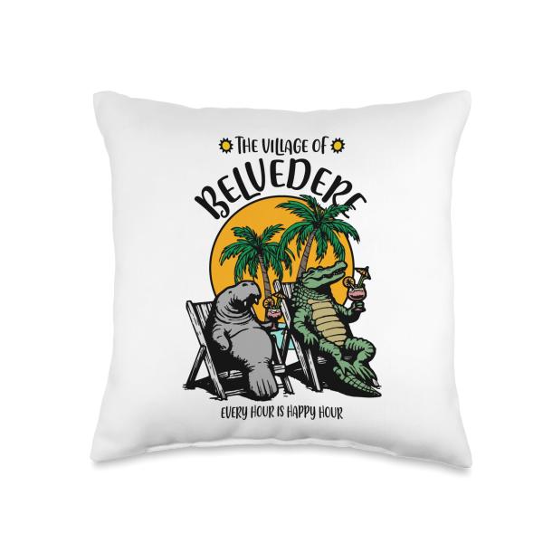 The Village of Belvedere TV Manatee Alligator Desi...