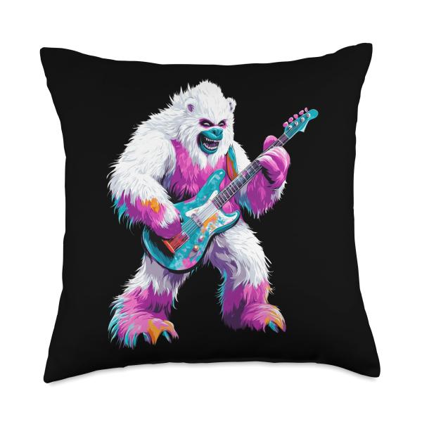 Yeti Play Guitar | Rock Star | Yeti Rock Music Thr...