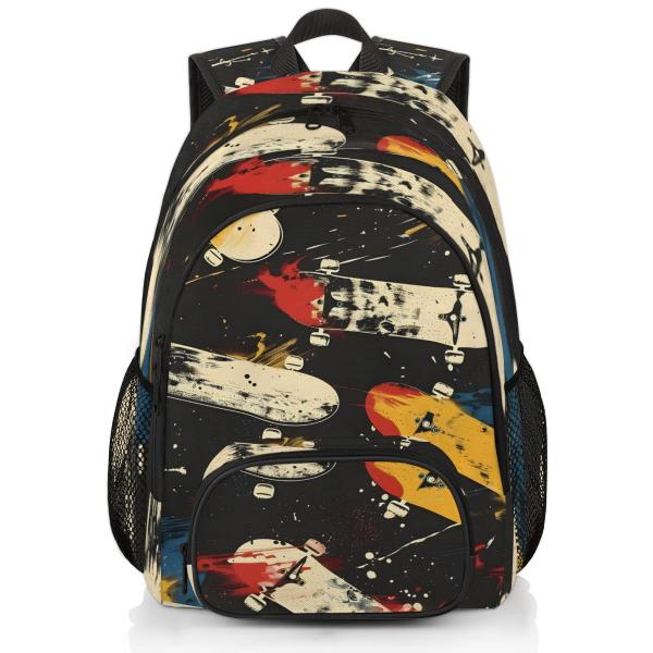 Hsorgin Skateboard Sports Travel Backpack for Wome...