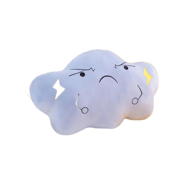 Eoieov Cloud Shaped Throw Pillow Creativity Angry ...