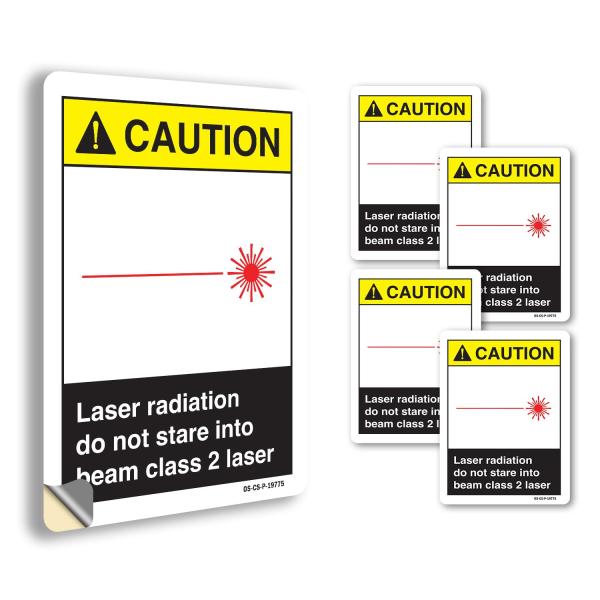Laser Radiation Do Not Stare Into Beam Class 2 Las...