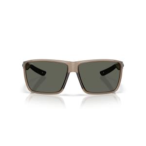 Costa Del Mar Rincon II Sunglasses, Matte Brown Smoke/Grey 580G, 64 mm