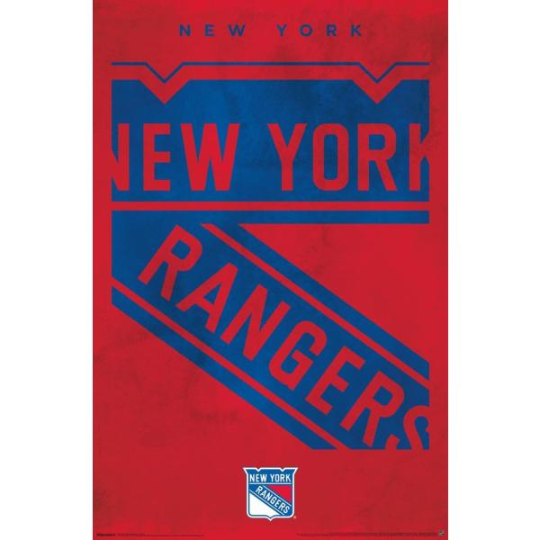 Trends International NHL New York Rangers - Logo 2...