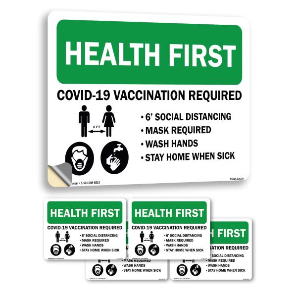 Health First - Covid Vaccination Required Public S...