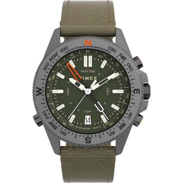 Timex メンズ Expedition North Tide Temp Compass 43mm ...