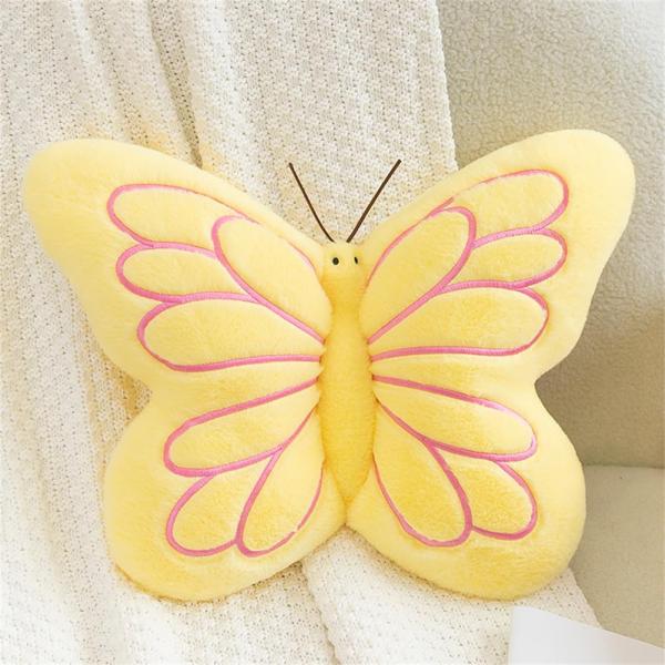 MTICYL Butterfly Pillow,Butterfly Shaped Throw Pil...