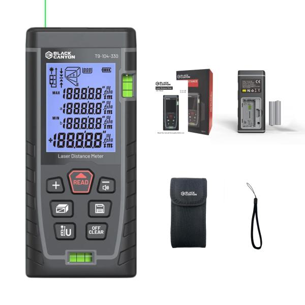 Black Canyon Laser Measuring Tool, 330ft High Accu...