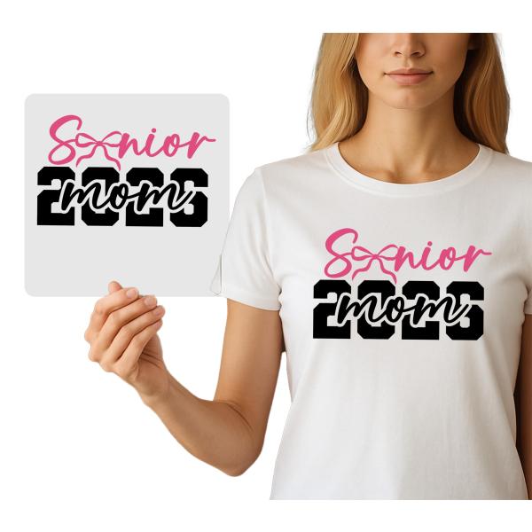 Senior 2023 Iron-On Graphic for Moms | DIY Apparel...