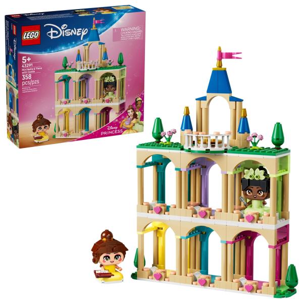 LEGO Disney Princess Mini Belle ＆ Tiana with Castl...