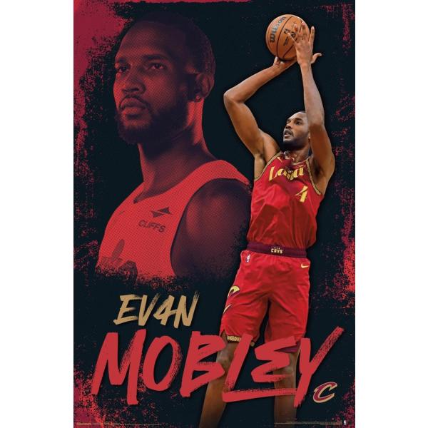 NBA Cleveland Cavaliers - Evan Mobley 25 Wall Post...