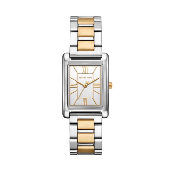 Michael Kors Women's Essex Three-Hand Two-Tone Sta...