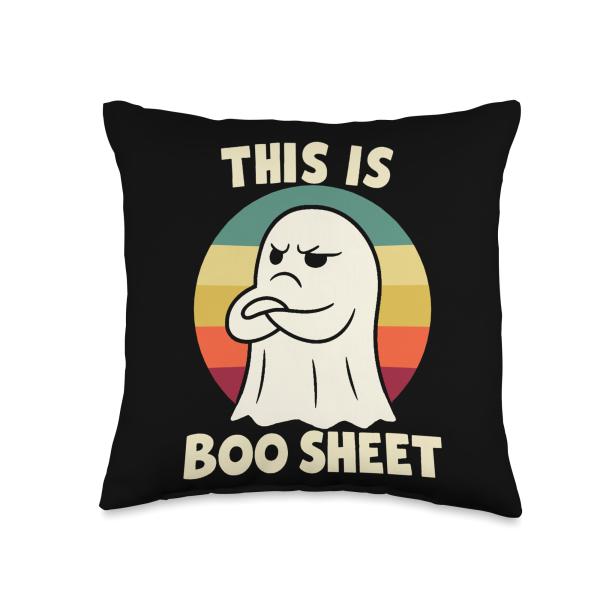 This is Boo Sheet Ghost Retro Halloween Costume Fu...