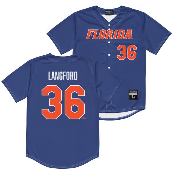 NIL Store Wyatt Langford Florida Baseball Royal Je...