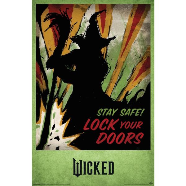 Wicked: For Good (2025) - Stay Safe Wall Poster, 1...