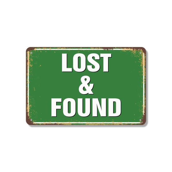 Lost And Found Street 18 Inch x 24 Inch Novelty Al...