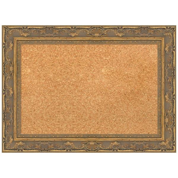 Amanti Art Natural Cork Board for Wall, 16x22 Visi...