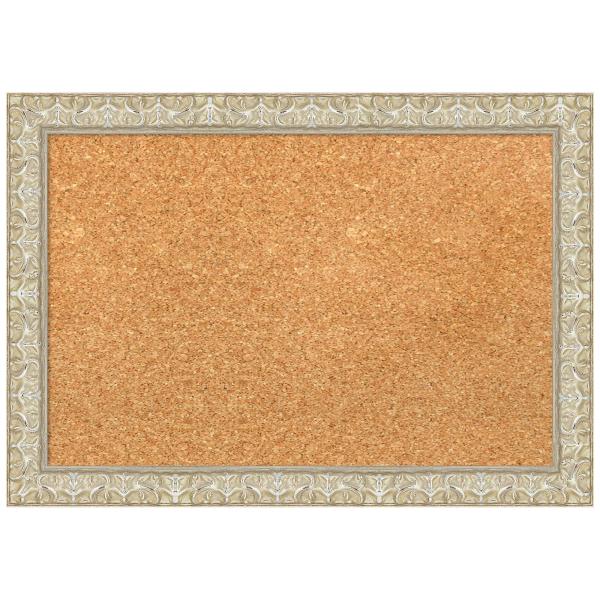 Amanti Art Natural Cork Board for Wall, 14x20 Visi...