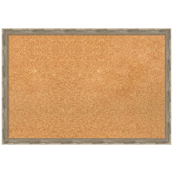 Amanti Art Natural Cork Board for Wall, 18x26 Visi...
