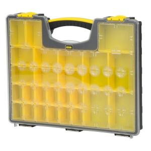 Replacement for Stanley 25-Compartment Small Parts Organizer Storage Bin Plastic Containers Lock