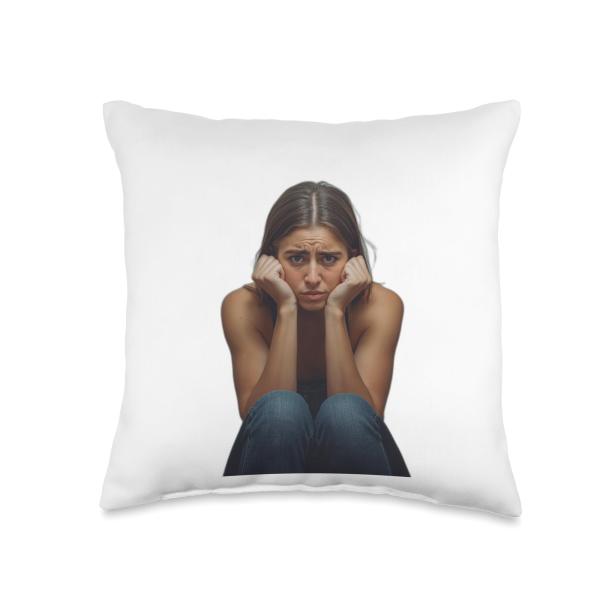 I Have to Pee Small Bladder Throw Pillow