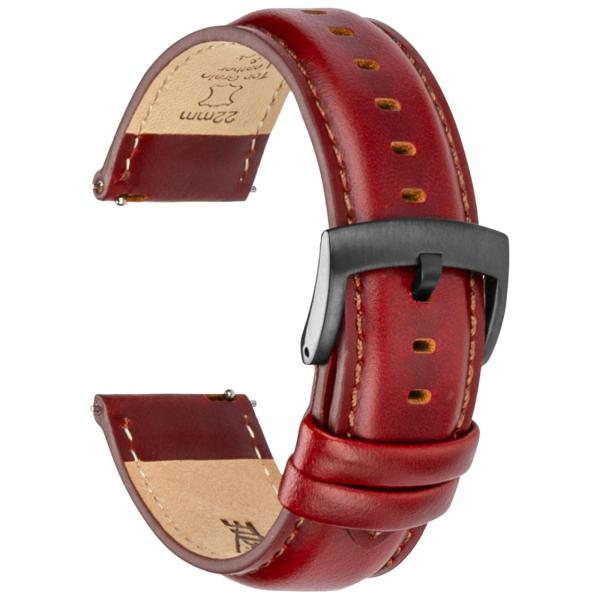 CORROPELLE Leather Watch Bands Quick Release, Eleg...