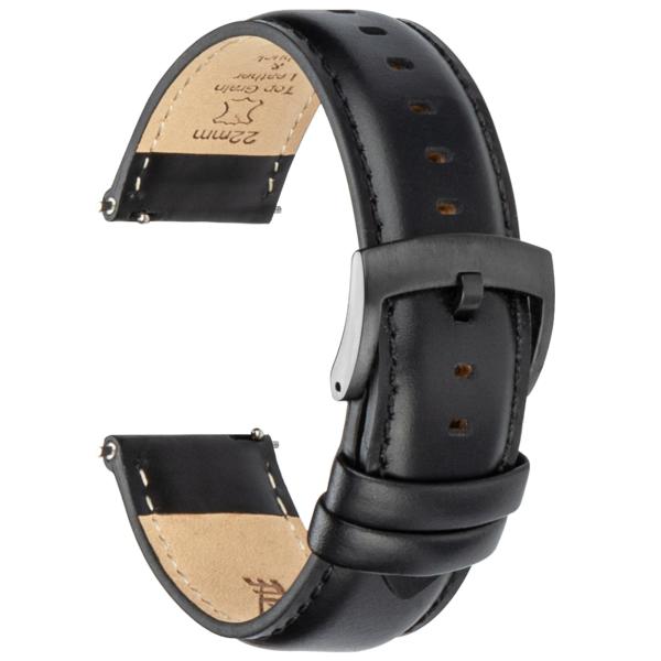 CORROPELLE Leather Watch Bands Quick Release, Eleg...