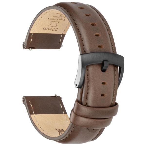 CORROPELLE Leather Watch Bands Quick Release, Eleg...