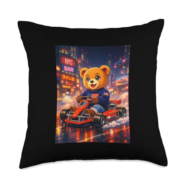 Cool Amazing Teddy Bear Karting Race of Champions ...