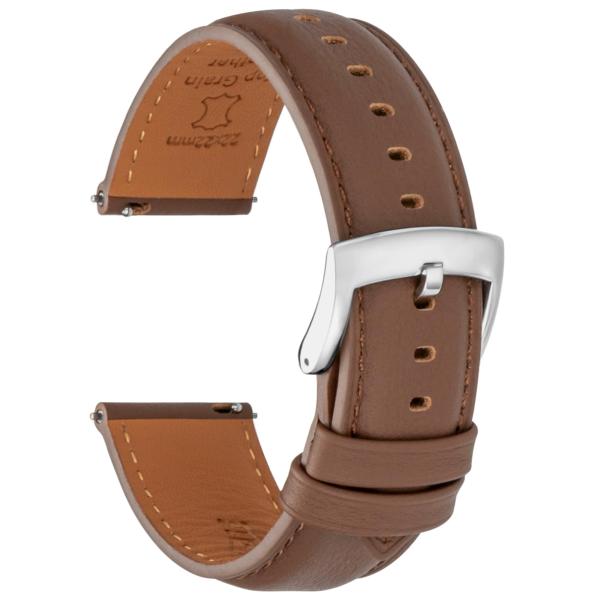 CORROPELLE Leather Watch Band Strap Quick Release,...