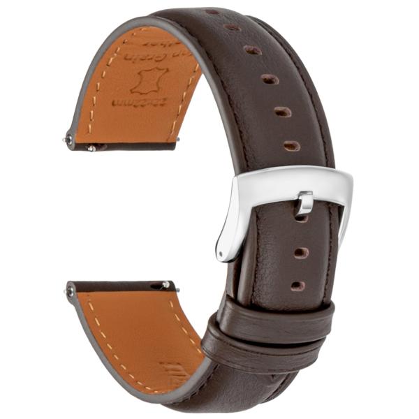 CORROPELLE Leather Watch Band Strap Quick Release,...