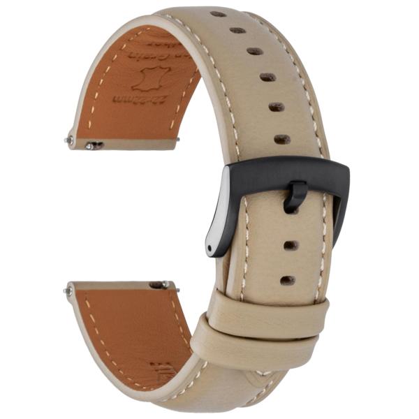 CORROPELLE Leather Watch Band Strap Quick Release,...
