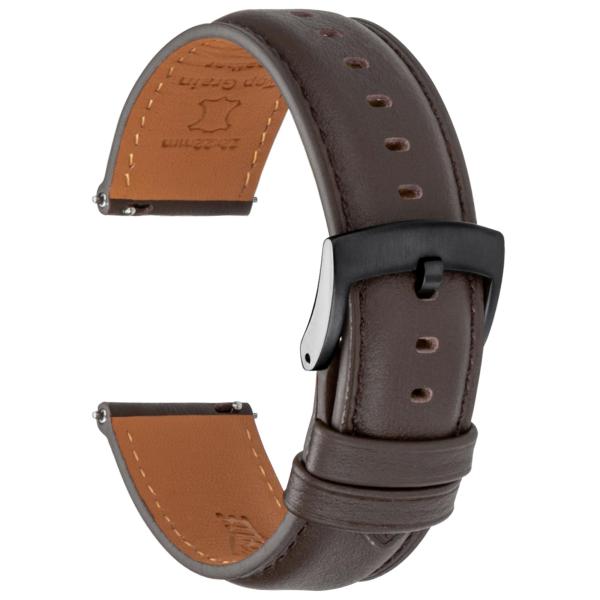 CORROPELLE Leather Watch Band Strap Quick Release,...