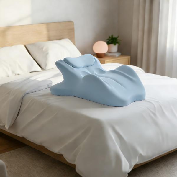 Couples Pillows for Intimacy, Memory Foam Ergonomi...