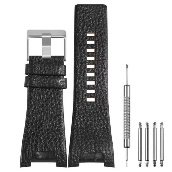 Cirtrar Men's 32mm Spring Bar Genuine Leather Repl...