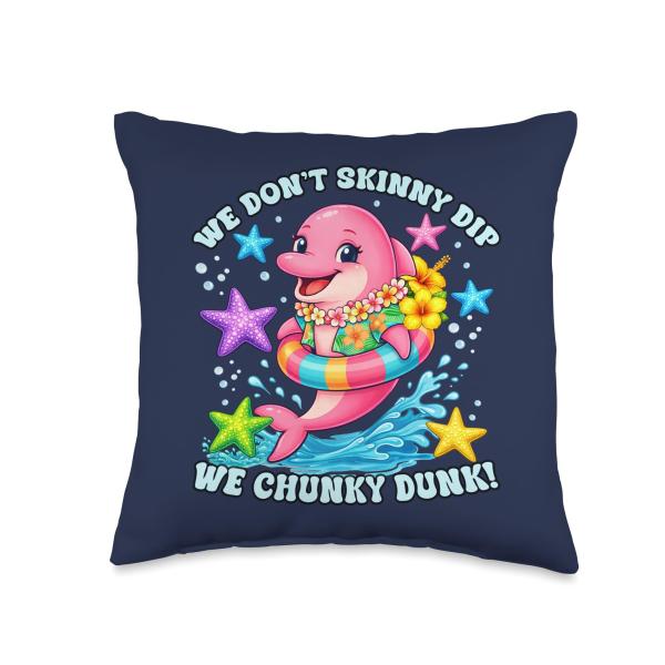 Funny Beach We Don't Skinny Dip We Chunky Dunk Thr...