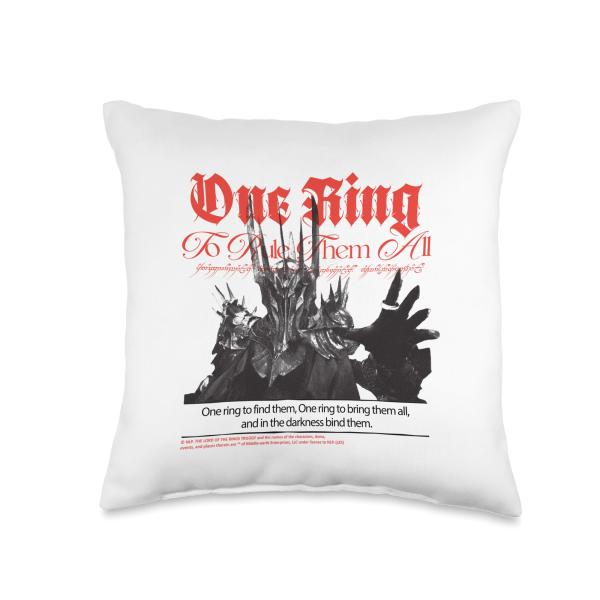 One Ring to Rule Them All Fantasy Design Throw Pil...