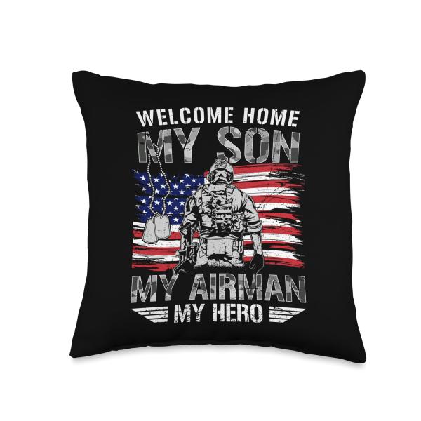 Welcome Home My Son Hero My Airman Proud Air Force...