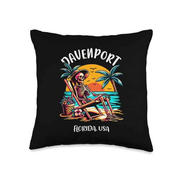 Davenport Florida Funny Skeleton in The Hot Sun De...