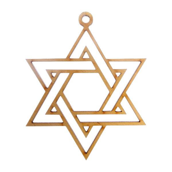 10PK Heartwarming Hanukkah Decorations: Jewish Sta...