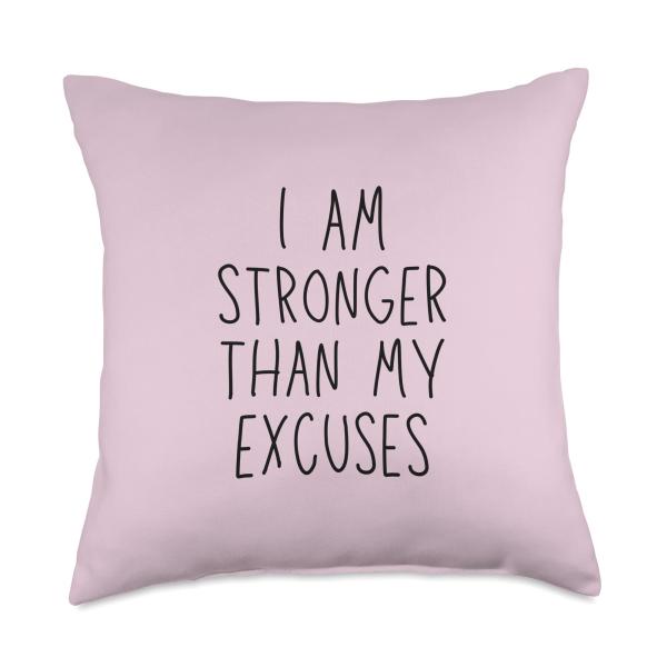 I AM Stronger Than My Excuses - Positivity Motivat...
