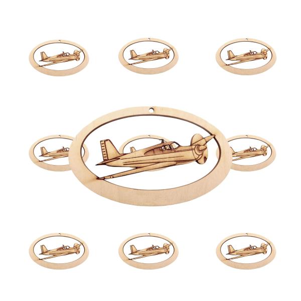 10PK Airplane Ornament, Pilot Keepsake, Unique Pla...