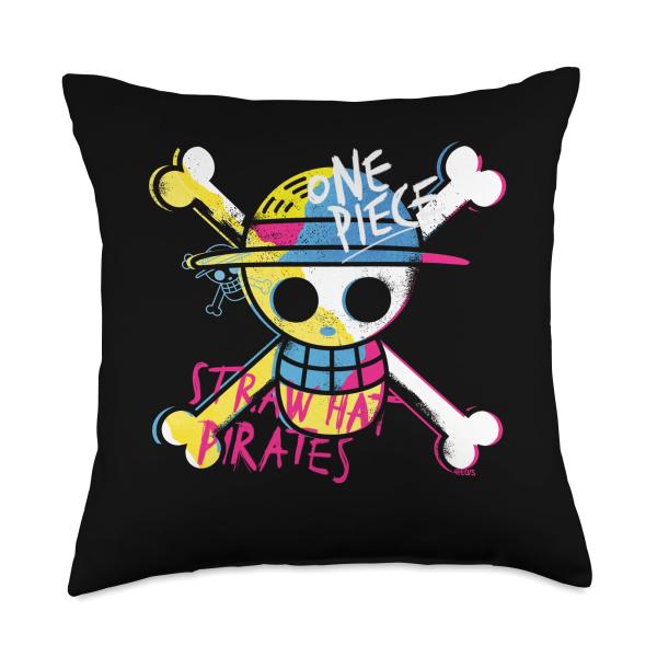 One Piece Straw Hat Pirates Officially Licensed Th...