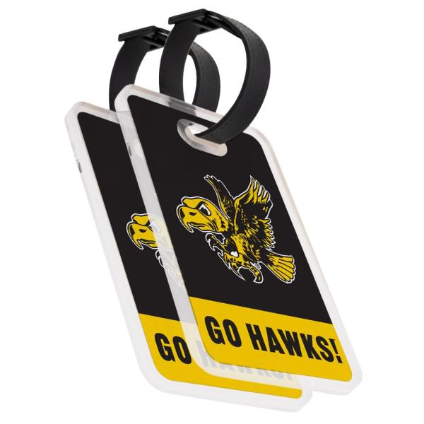 Desert Cactus University of Iowa Luggage Tag - Off...