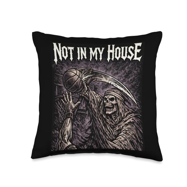 Basketball Not in My House Grim Reaper Defense Hoo...