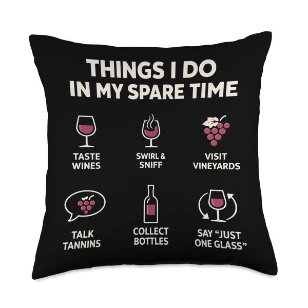 Wine Lover Things I Do in My Spare Time Wine Drink...
