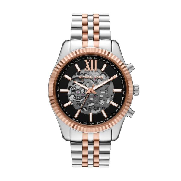 Michael Kors Men's Lexington Automatic Two-Tone St...