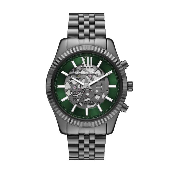 Michael Kors Men's Lexington Automatic Gunmetal St...