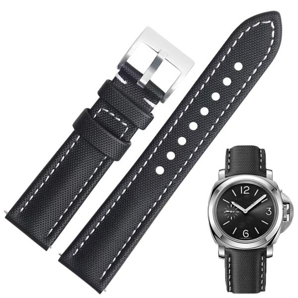 Aoeiwv Nylon Leather Watch Band Quick Release Wate...